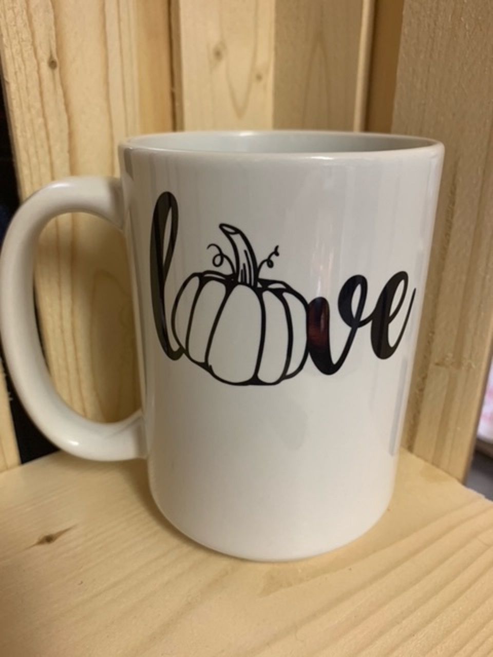 Love Pumpkin Design for Drinkware
