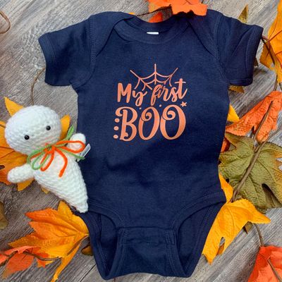 My First Boo Infant Shirt Design