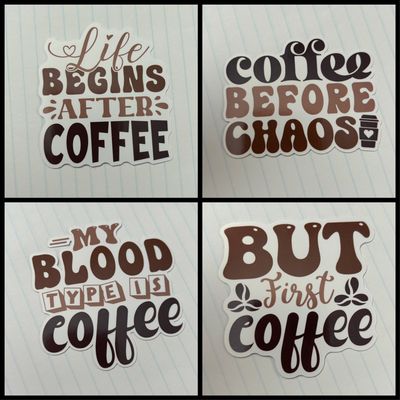 Coffee Stickers
