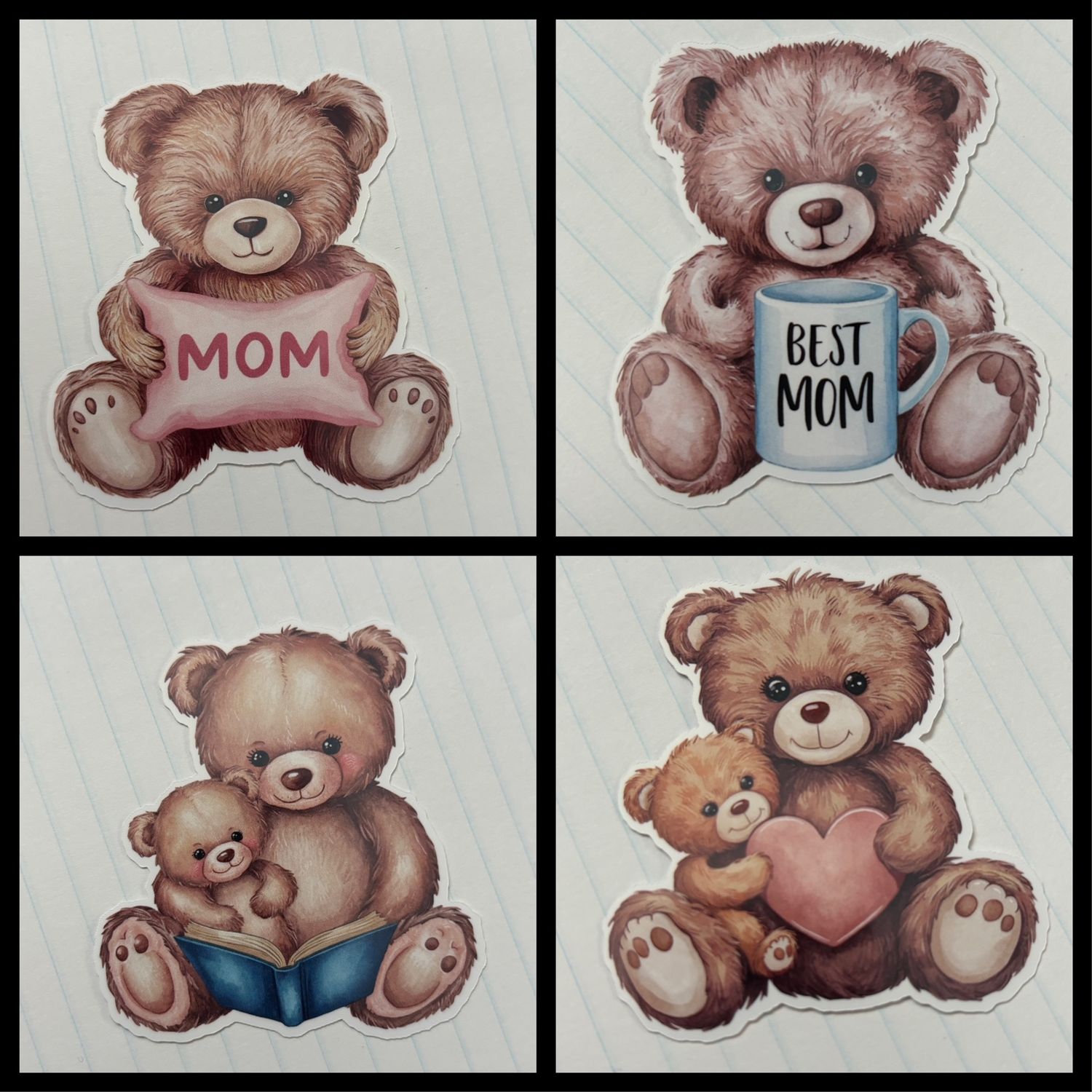 Mama Bear Stickers