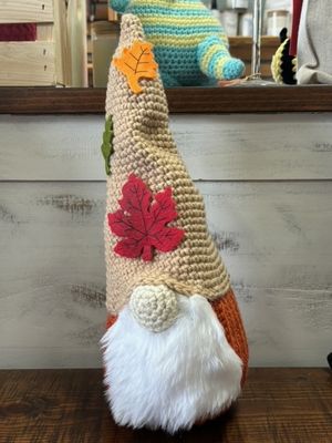 Crochet Autumn Gnome