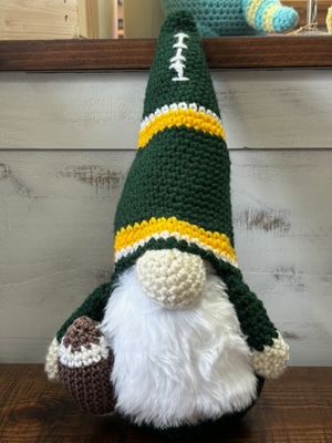 Crochet Football Gnome