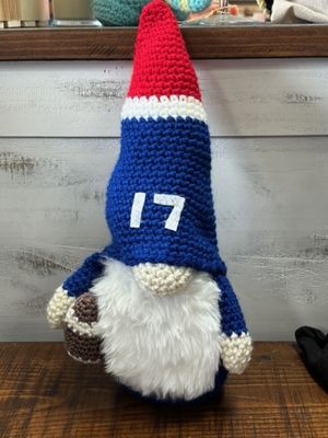 Crochet Football Gnome