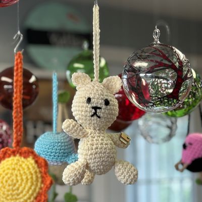 Cat Crochet hanger