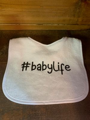 #babylife Bib