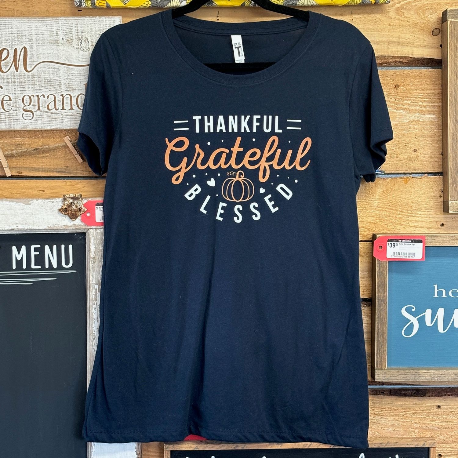 Thankful Grateful Blessed Design for Shirt