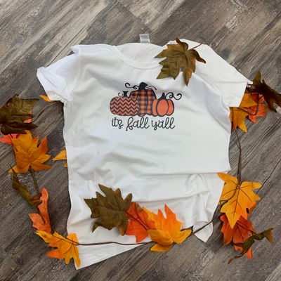 It&#39;s Fall Y&#39;all Ladies Shirt Size Medium