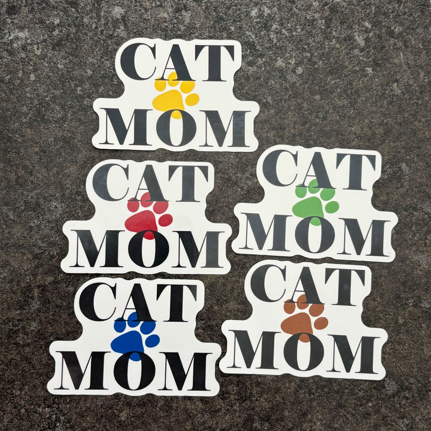 Cat Mom Sticker