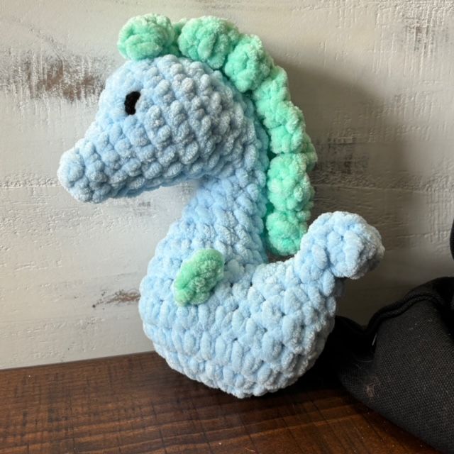 Seahorse Plushie