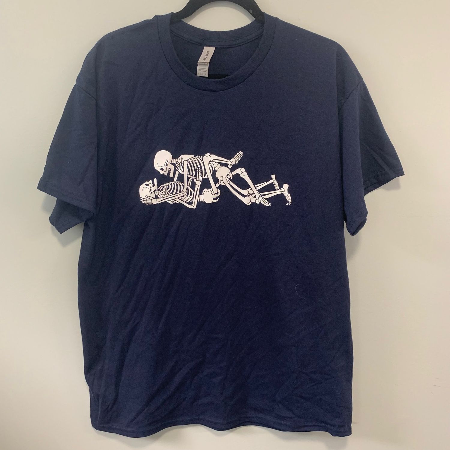 Naughty Skeleton Design for Shirt