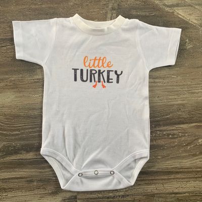 Little Turkey Infant Shirt Design