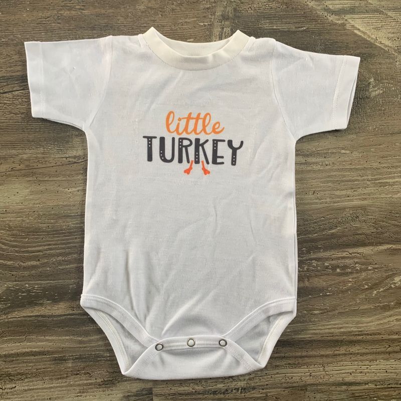 Little Turkey Infant Shirt Design