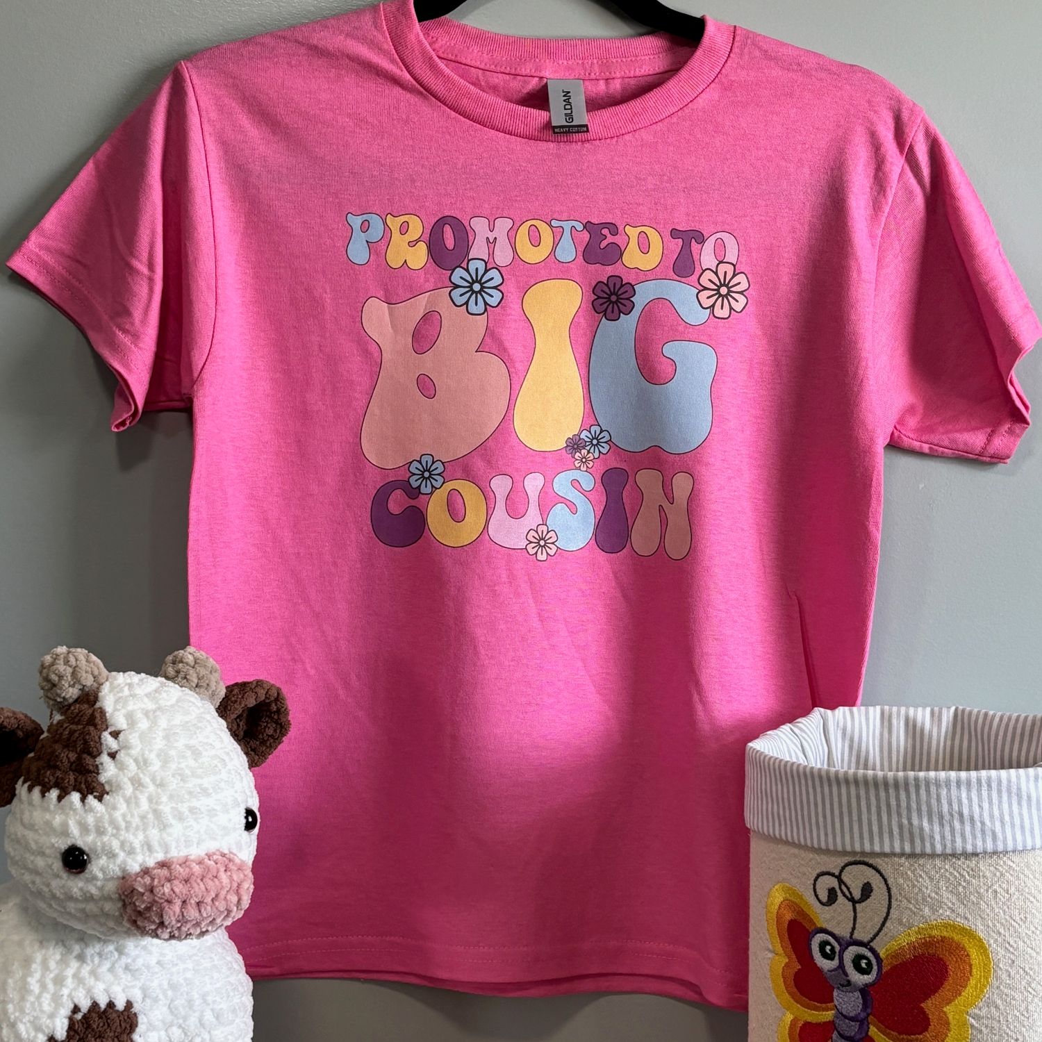 Promoted to Big Cousin Design for Youth Shirt