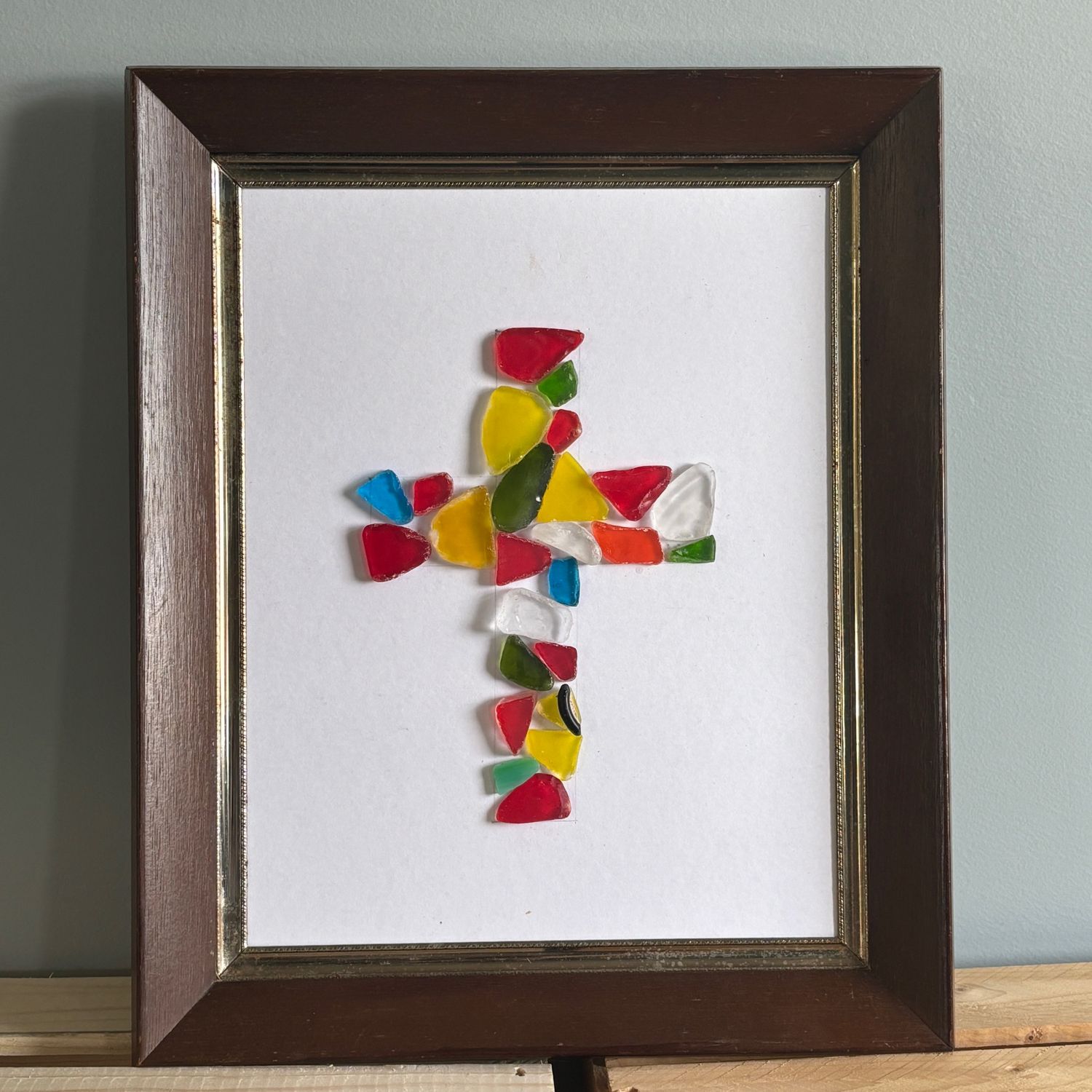 Glass Art in Frame