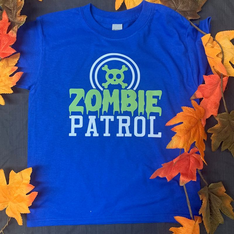 Zombie Patrol Design for Youth Shirt