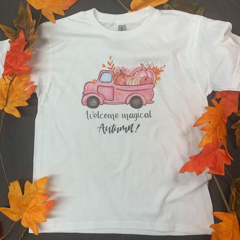 Welcome Magical Autumn Design for Youth Shirt
