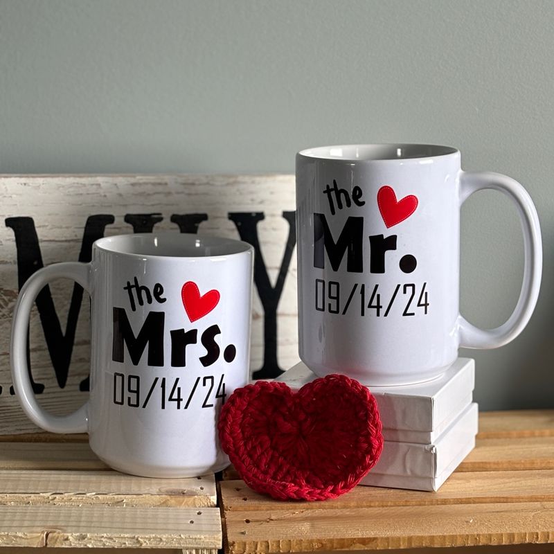 The Mrs. &amp; The Mr. Set Design for Drinkware