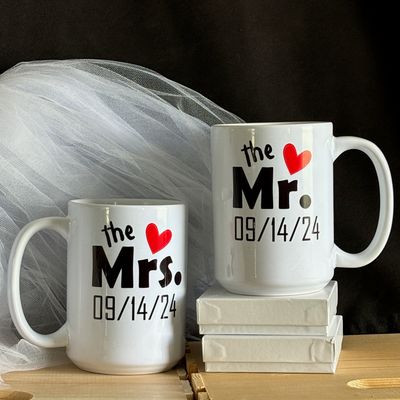 The Mrs. &amp; The Mr. Set Design for Drinkware