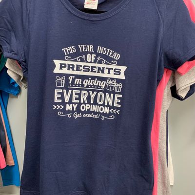 This Year Instead of Presents I&#39;m Giving Everyone My Opinion Design For Shirt