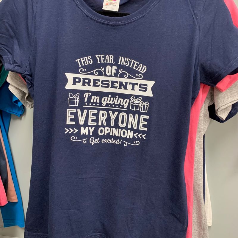 This Year Instead of Presents I&#39;m Giving Everyone My Opinion Design For Shirt