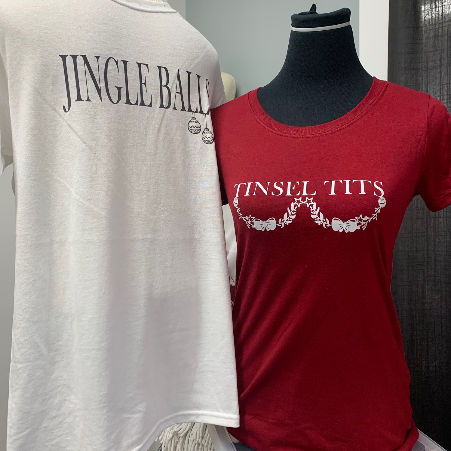 Tinsel Tits Design For Shirt