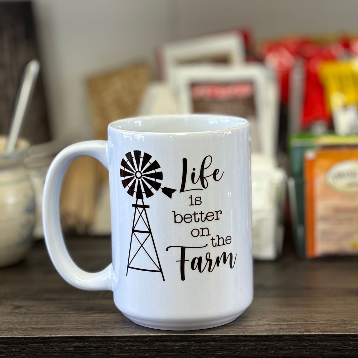 Life Is Better On The Farm Design for Drinkware