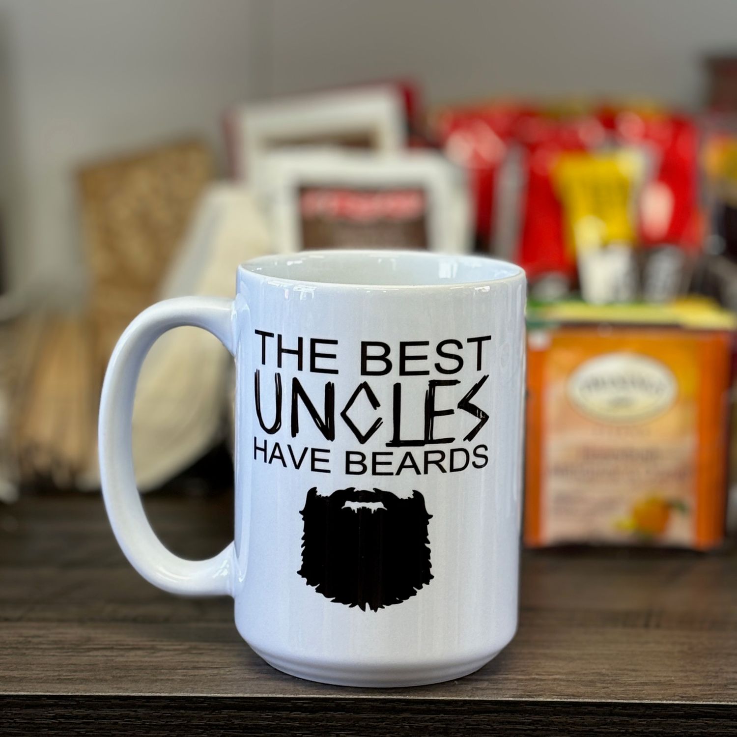 The Best Uncles Have Beards Design for Drinkware