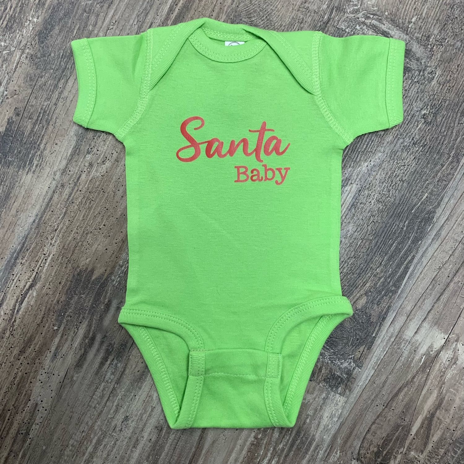 Santa Baby Infant Shirt Design