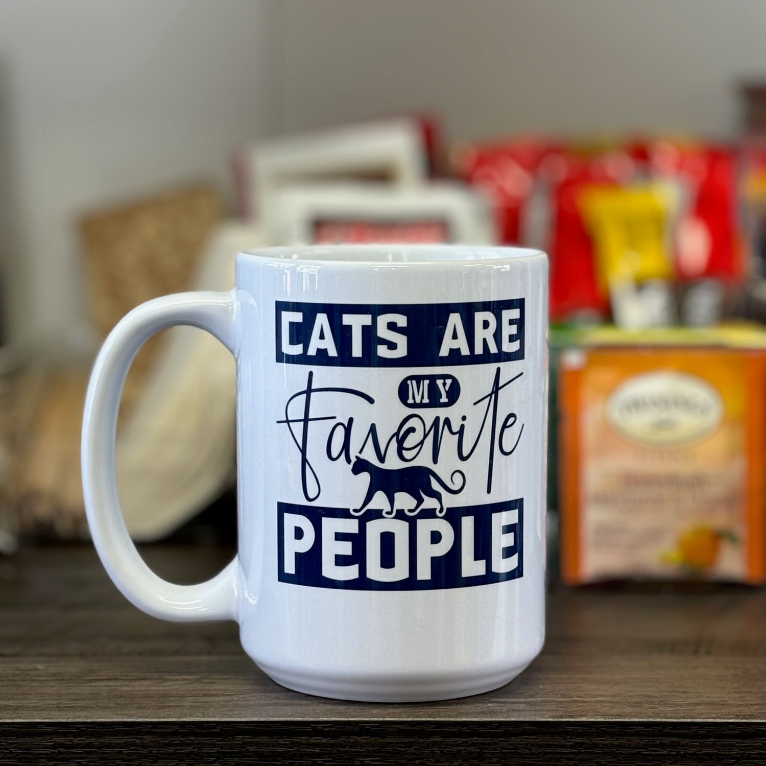 Cats Are My Favorite People Design for Drinkware