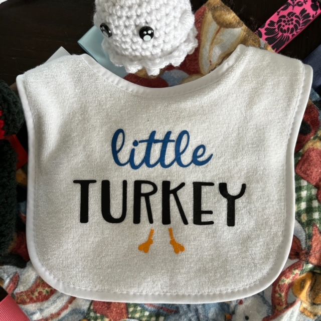 Little Turkey Bib