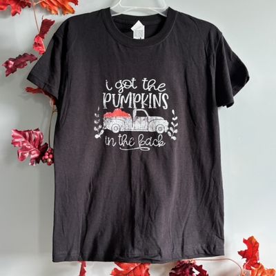 I Got The Pumpkins In The Back Kids T-Shirt