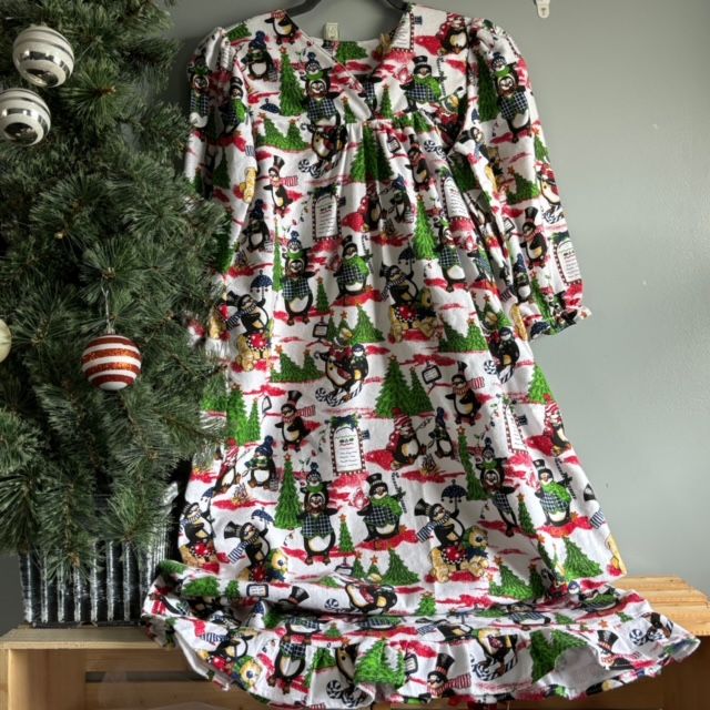 Flannel Night Gown Size 10-12