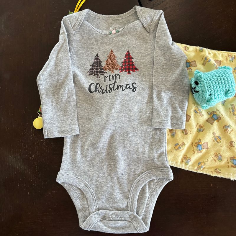 Merry Christmas Infant Shirt Design