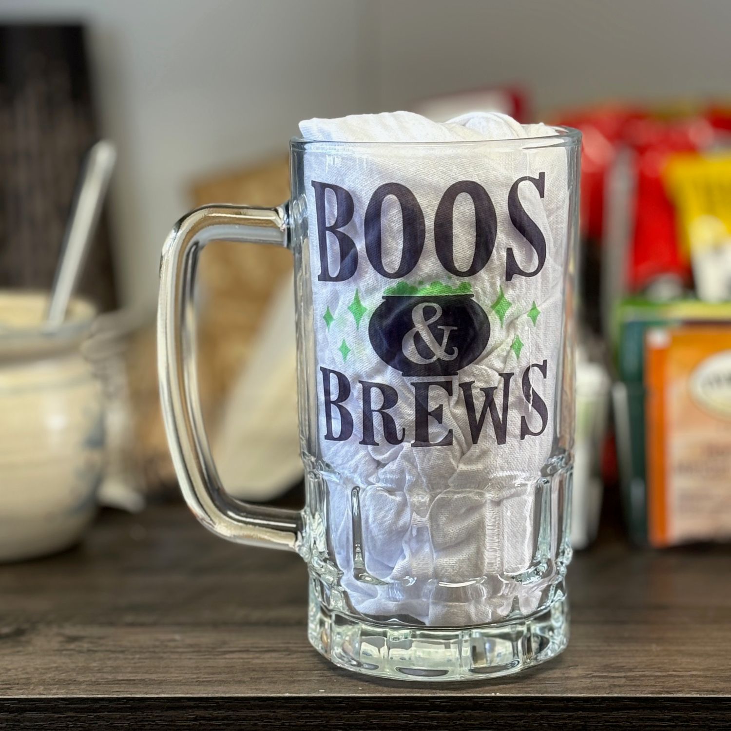Boos and Brews Beer Stein