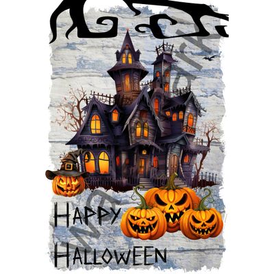 Halloween Garden Flag