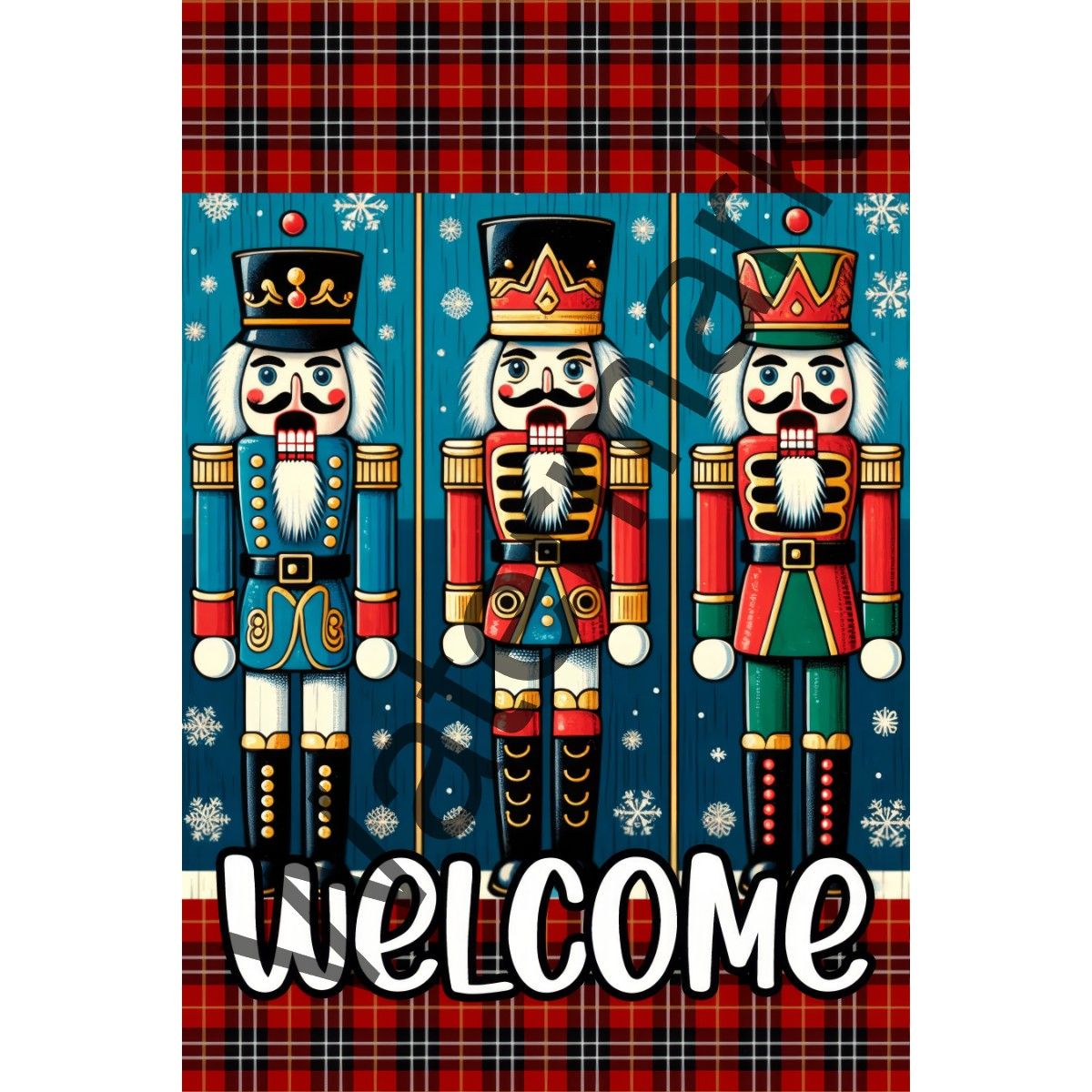 Christmas Garden Flag