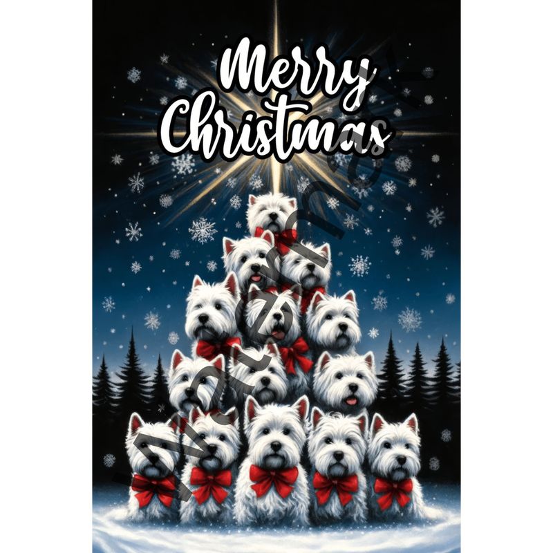 Christmas Garden Flag