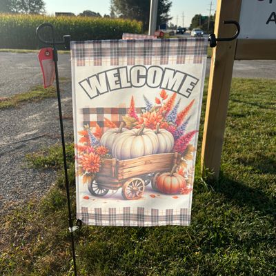 Fall Garden Flag