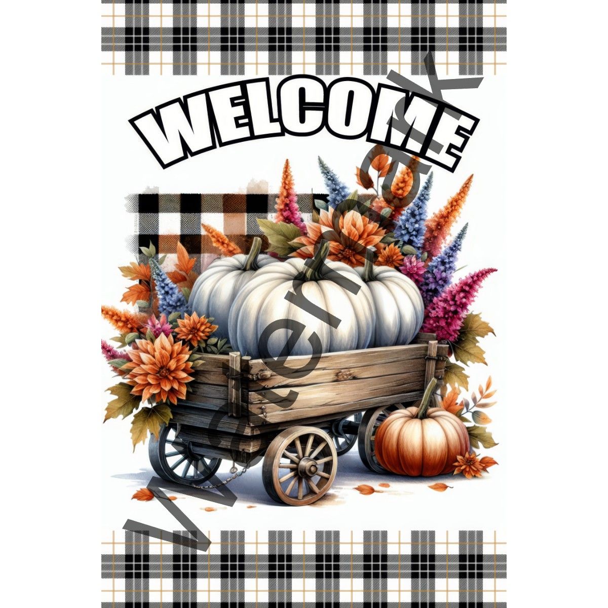 Fall Garden Flag