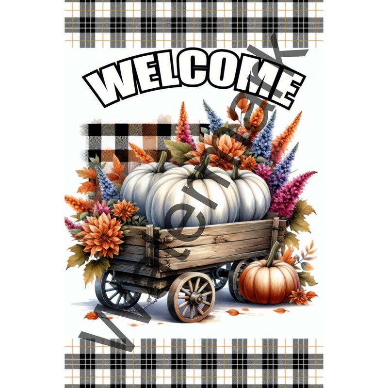 Fall Garden Flag
