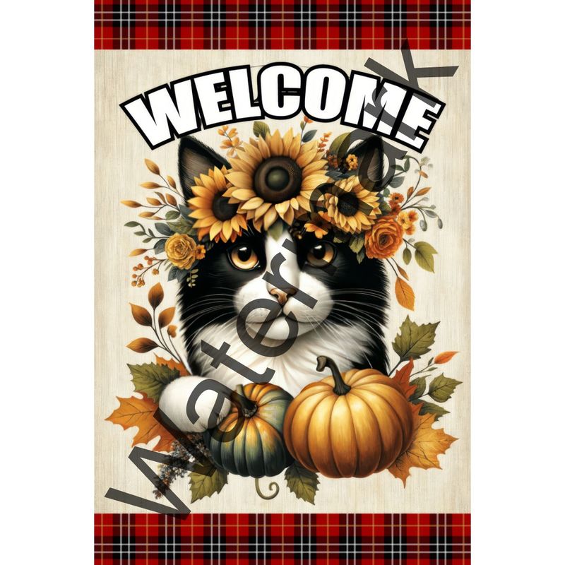 Fall Garden Flag