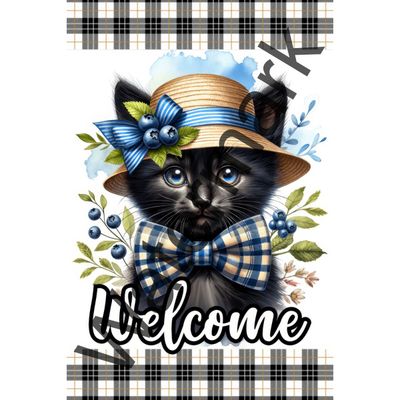 Cat Garden Flag