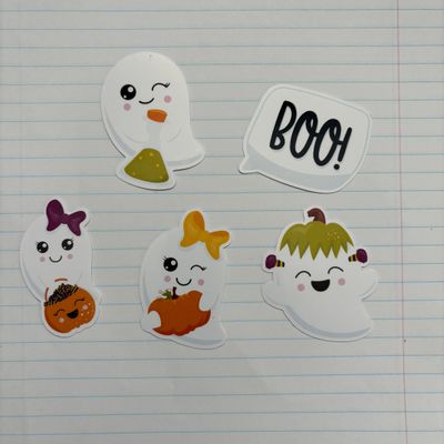 Ghost Stickers (5 pk)