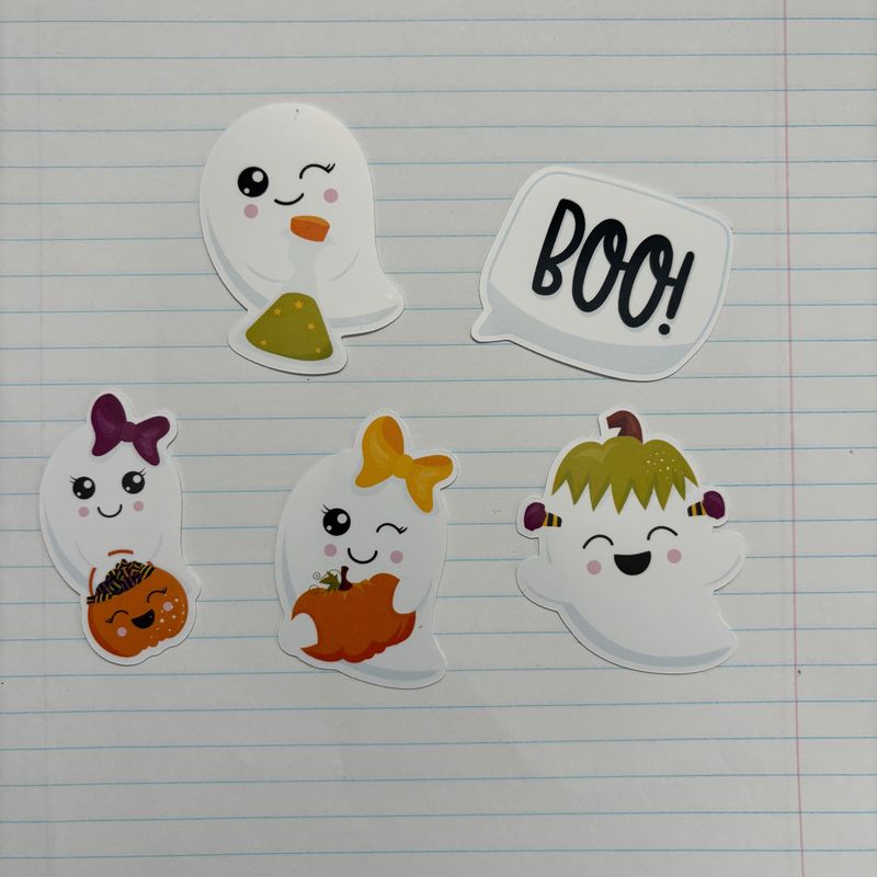 Ghost Stickers (5 pk)