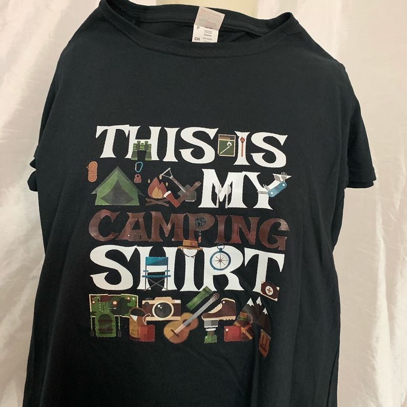 This Is My Camping Shirt Design for Shirt