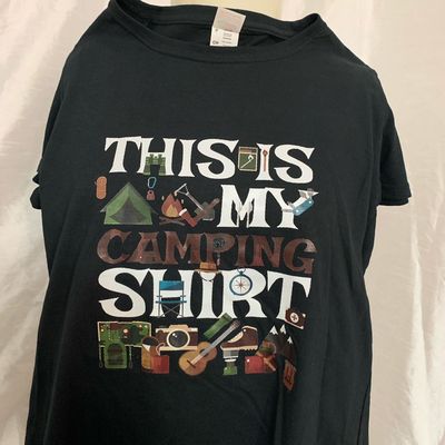 This Is My Camping Shirt Design for Shirt