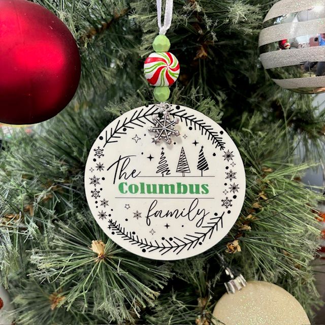 Personalized Family Ornament