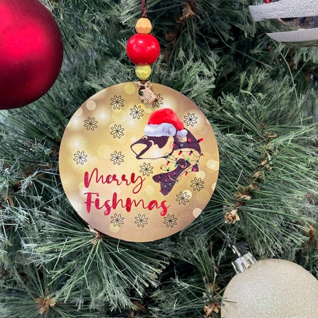 Merry Fishmas Ornament