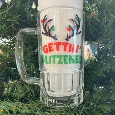 Gettin&#39; Blitzened Design for Drinkware