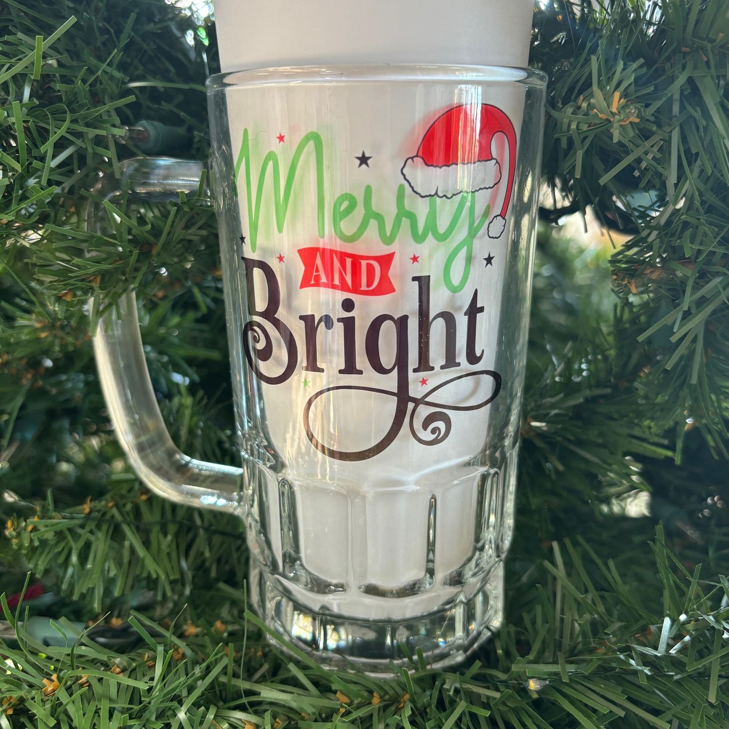 Merry and Bright Design for Drinkware